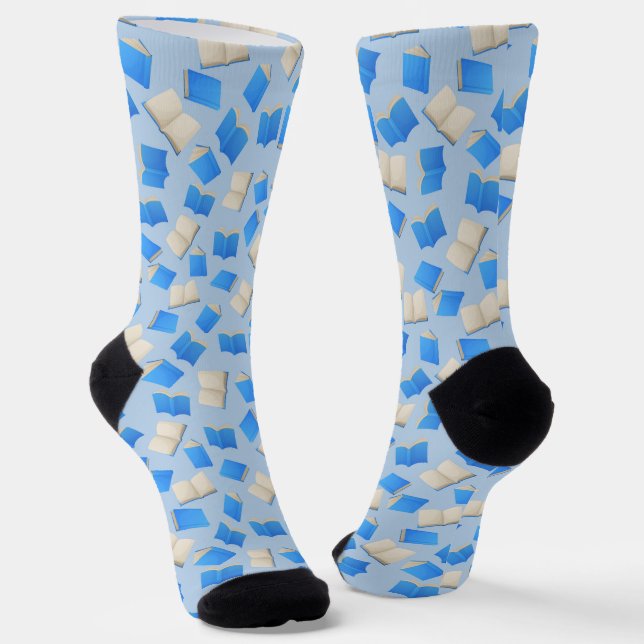 Chaussette Belle Bibliophile & Amateurs de livres (Angulaire)