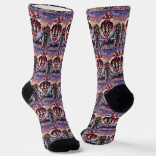 Chaussette Berger Australien de la Saint-Valentin