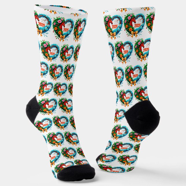 Chaussette Bienvenue 2026 (Angulaire)