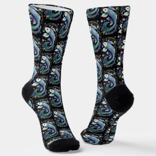 Chaussette Bijoux Galaxie Zodiac Pisces