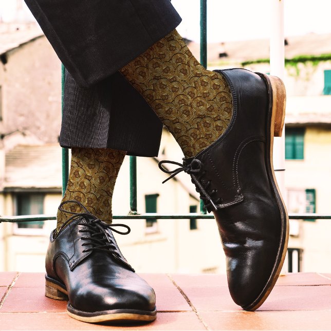 Chaussette Bitcoin Motif Crypto argent Cool or Geek de luxe  (Créateur téléchargé)