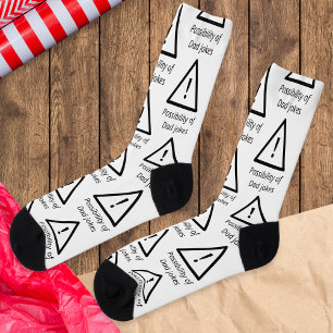 Chaussette Blagues de Papa Possibilité Drôle Nouveauté Humori