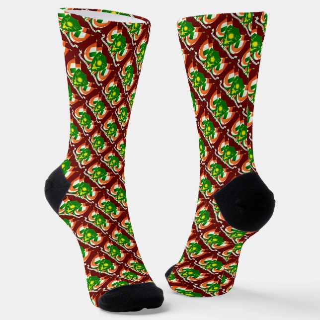 Chaussette Blason du Niger (Angulaire)