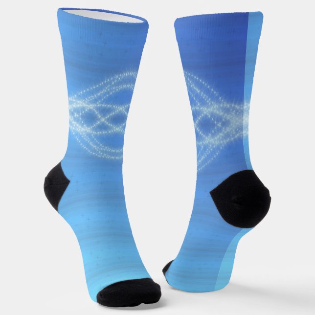 Chaussette Bleu ciel (Angulaire)