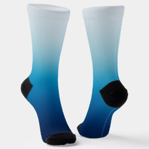 Chaussette Bleu clair à bleu foncé