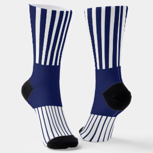 Chaussette Bleu et blanc