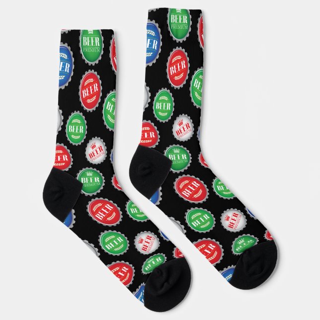 Chaussette Boire de bière artisanale Novelty Bière Casquettes (Droite)