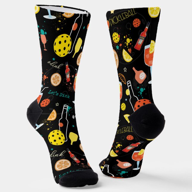 Chaussette Boissons de boissons et de 🍾 🥂 - chaussettes de  (Angulaire)