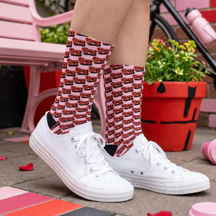 Chaussette Bombe cerise