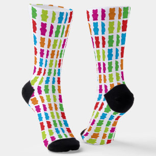 Chaussette Bonbons colorés Alimentation Gummy Ours