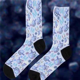 Chaussette Bonhomme de neige Dreidels Ajoutez votre monogramm
