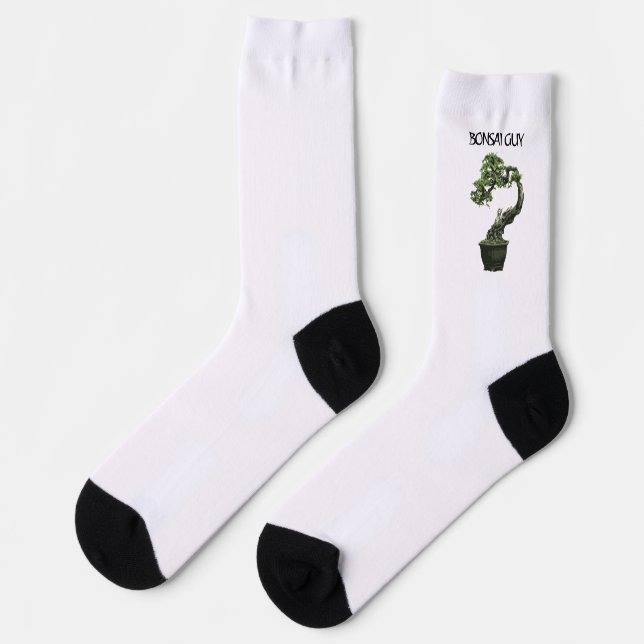 Chaussette Bonsai guy drôle de citation pour amateurs de bons (Gauche)