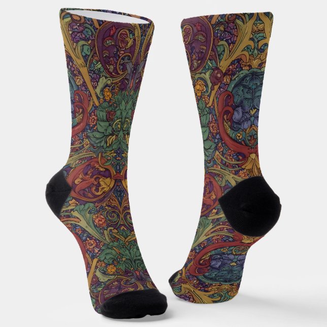 Chaussette Bright Socks Elaborate Seamless Patterns 0039280 (Angulaire)