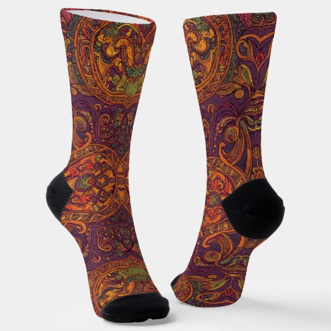 Chaussette Bright Socks Elaborate Seamless Patterns 0039284 (Angulaire)