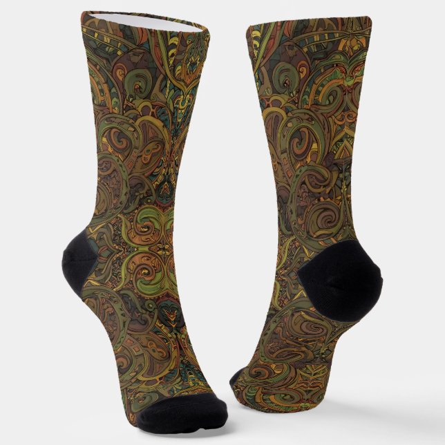 Chaussette Bright Socks Elaborate Seamless Patterns 0039325 (Angulaire)