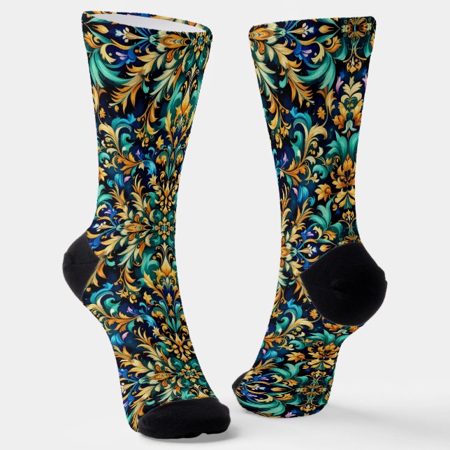 Chaussette Bright Socks Elaborate Seamless Patterns 0039364 (Angulaire)