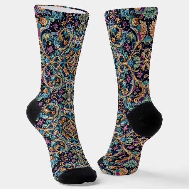 Chaussette Bright Socks Elaborate Seamless Patterns 0039374 (Angulaire)