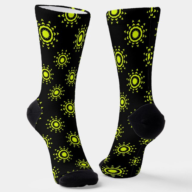 Chaussette Bright Socks Fractal Seamless Patterns 0042060 (Angulaire)