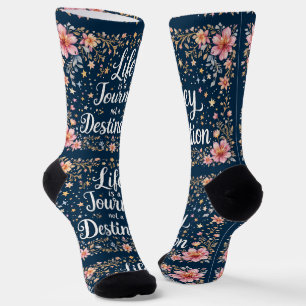 Chaussette Bright Socks La Vie Est Un Voyage 0044047