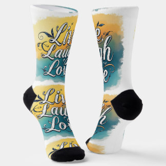 Chaussette Bright Socks Live Laugh Love 0044080