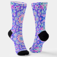 Bright Socks Motifs Sans Couture Élaborés 0039404