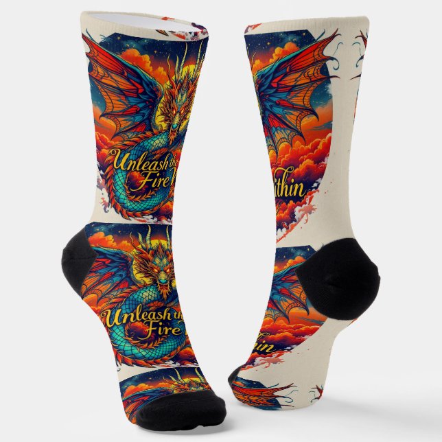 Chaussette Bright Socks Motivational Art 0043987 (Angulaire)