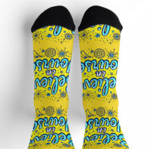 Bright Socks RANDOPIX Chaussettes d'art 0039467