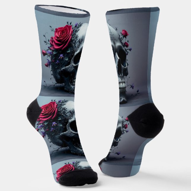 Chaussette Bright Socks Skull Pics 0037635 (Angulaire)