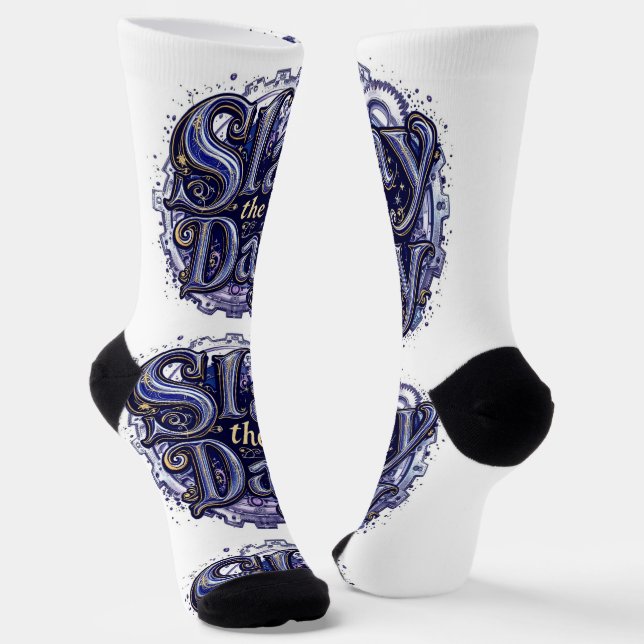 Chaussette Bright Socks Slay The Day 0044037 (Angulaire)