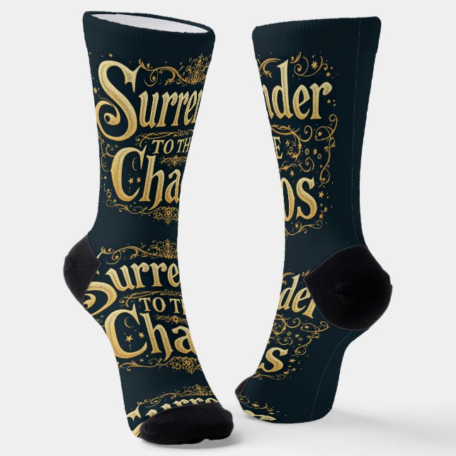 Chaussette Bright Socks Surrender To The Chaos 0044002 (Angulaire)