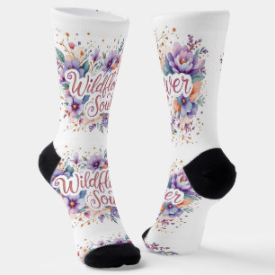 Chaussette Bright Socks Wildflower Soul 0044019