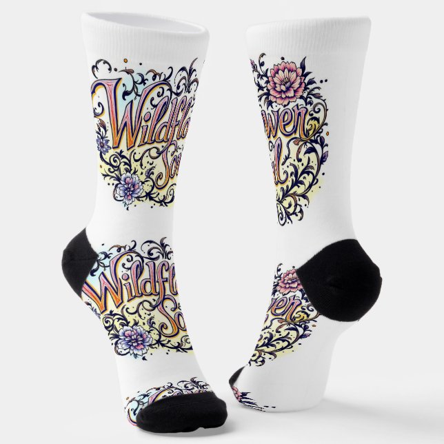 Chaussette Bright Socks Wildflower Soul 0044042 (Angulaire)