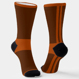 Chaussette Brown Pattern Socks