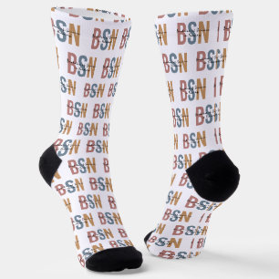 Chaussette BSN Bachelor of Science in Nursing Graduation