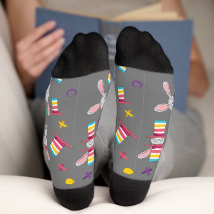 Chaussette Bunnies et Casquettes de Pâques   Chaussettes