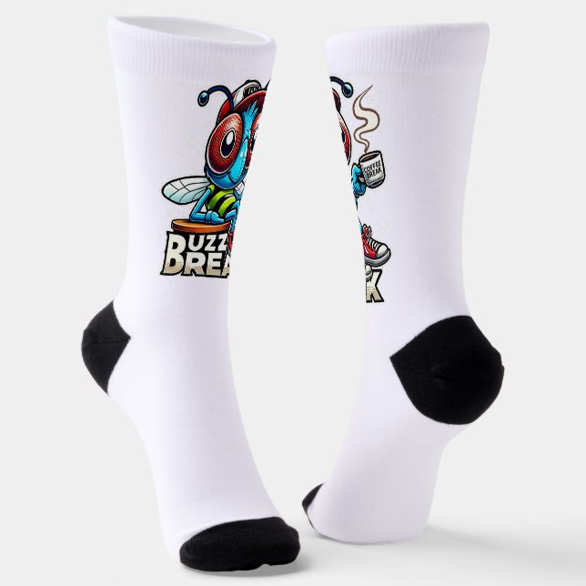 Chaussette Buzz sur la pause café (Angulaire)