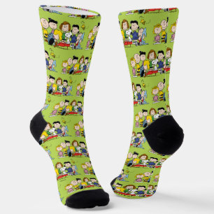 Chaussette cacahuètes   Charlie Brown et Gang