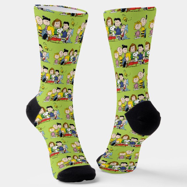 Chaussette cacahuètes | Charlie Brown et Gang (Angulaire)