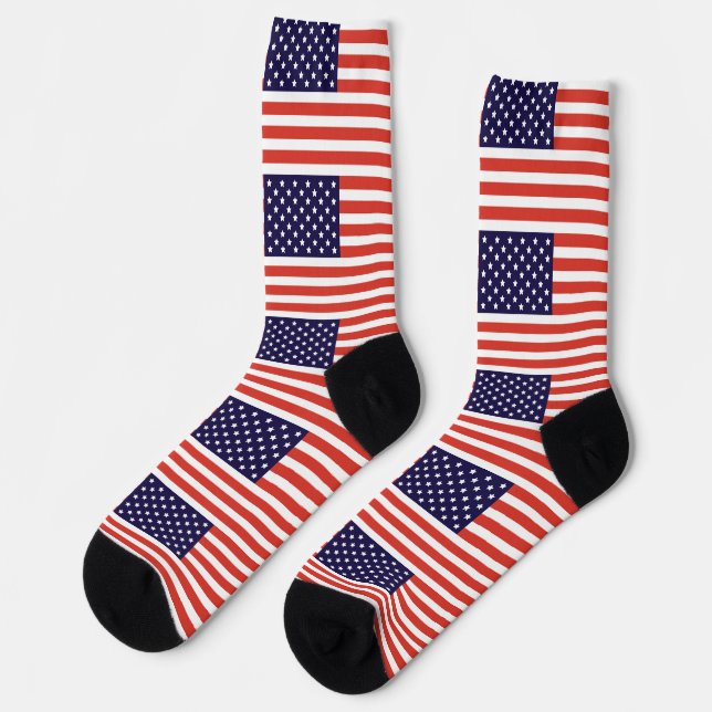 Chaussette Cadeau Amérique États-Unis (Gauche)