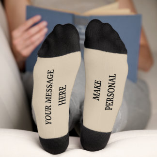 Chaussette Cadeau avec message personnalisé