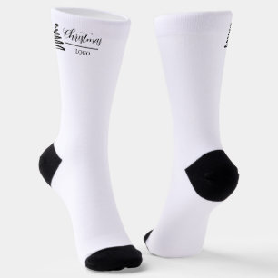 Chaussette Cadeau de Noël personnalisé T-Shirt moderne person