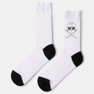 Chaussette Cadeaux Monogrammes personnalisés pour les golfeur