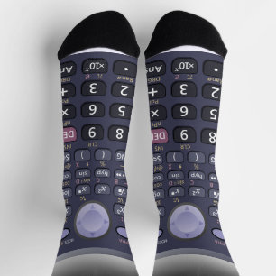 Chaussette Calculatrice scientifique