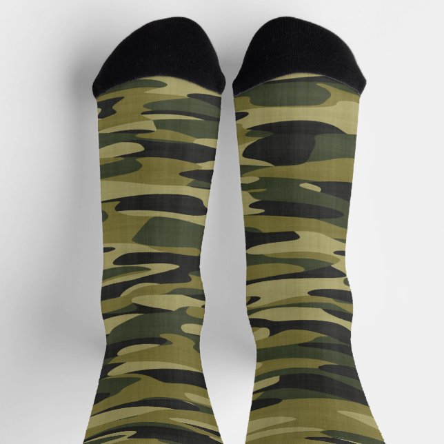 Chaussette Camo abstrait (Haut)