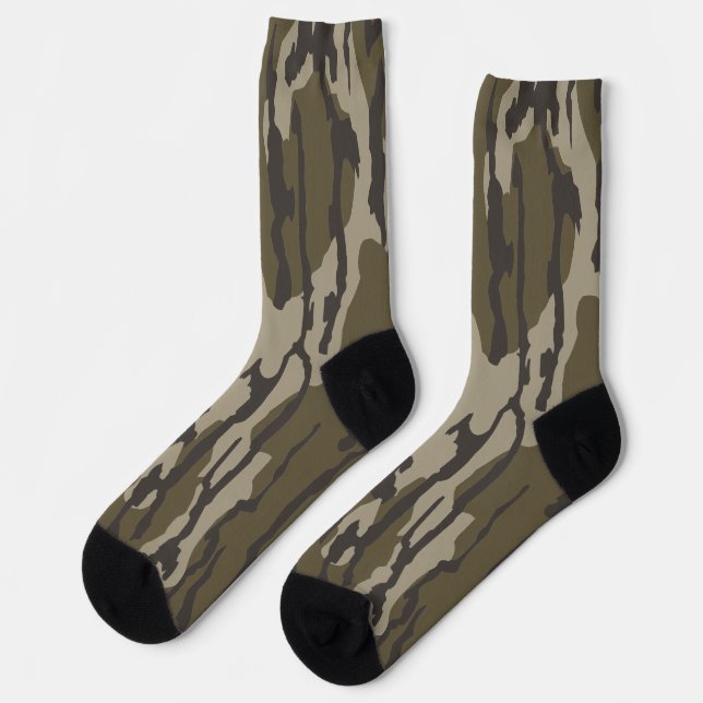 Chaussette Camo Motif Bottomland Camo  tendance Bottomland Ca (Gauche)