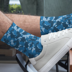 Chaussette Camouflage Bleu Camo Armée 