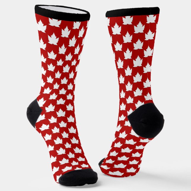 Chaussette Canada Socks Canada Souvenir Socks Customize (Angulaire)