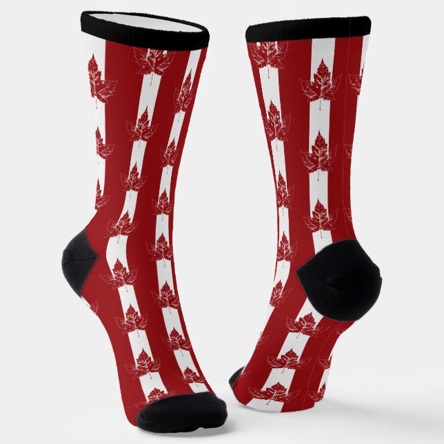 Chaussette Canada Socks Cool Canada Socks Custom Souvenir (Angulaire)