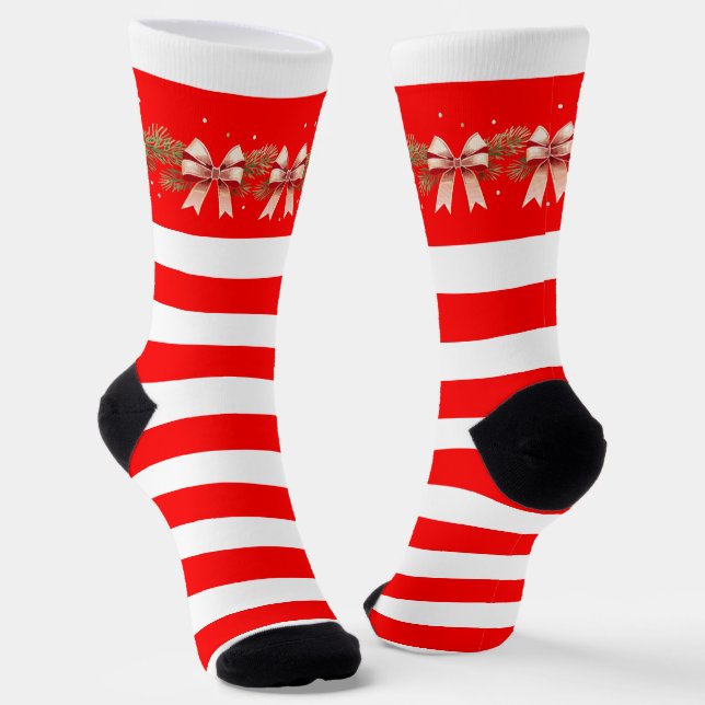 Chaussette Candy Cane Noël  (Angulaire)