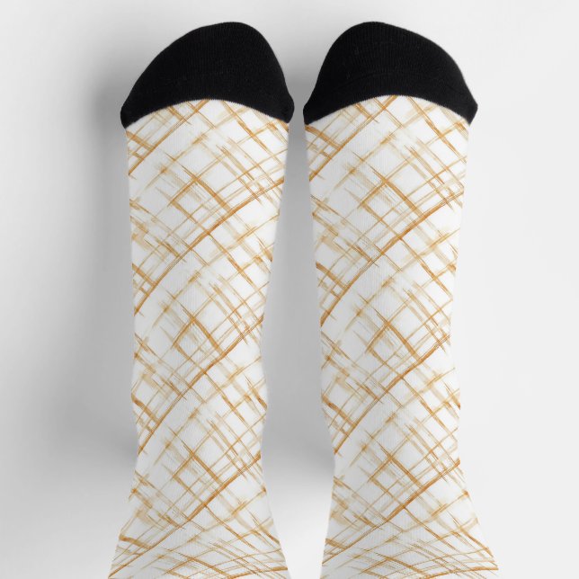 Chaussette Caramel Candy Stripes (Haut)